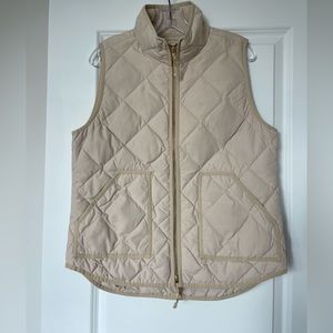 J crew quilted vest